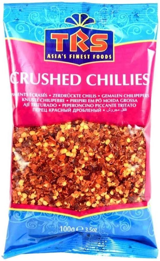 TRS Chilli Crushed (Grobe Chilli) 100g - [15 X 100g]