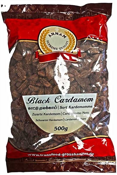 Annam Black Cardamom 50g - [22 X 50g]