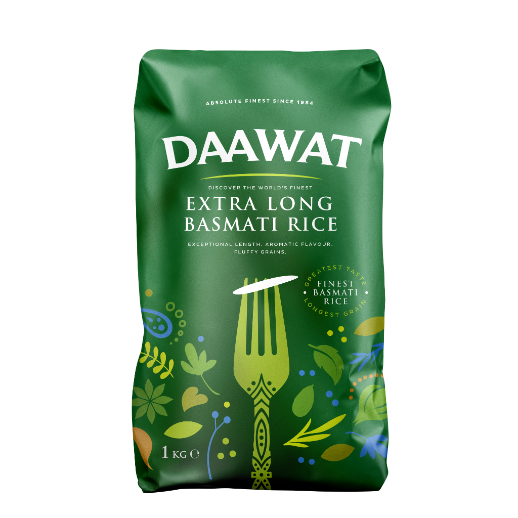 Daawat Extra long Basmati Rice 1 kg [1 kg X 6 ]