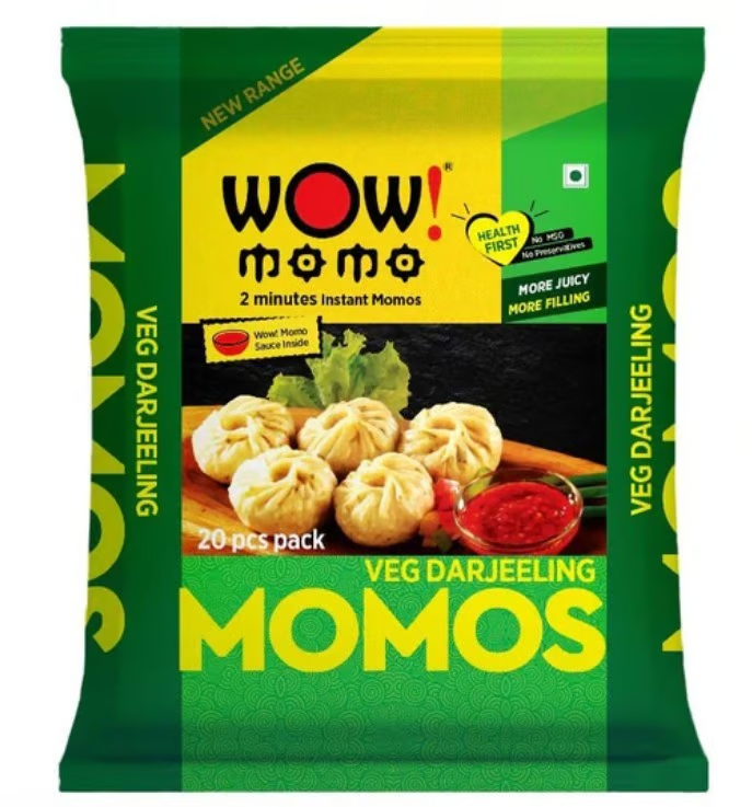 Wow! Veg Darjeeling Momos 10pcs [20 X 240 gm]