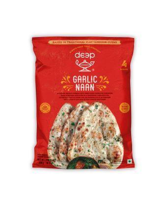 DEEP FRZ GARLIC NAAN VEGAN[ 340 gm X 24 ]