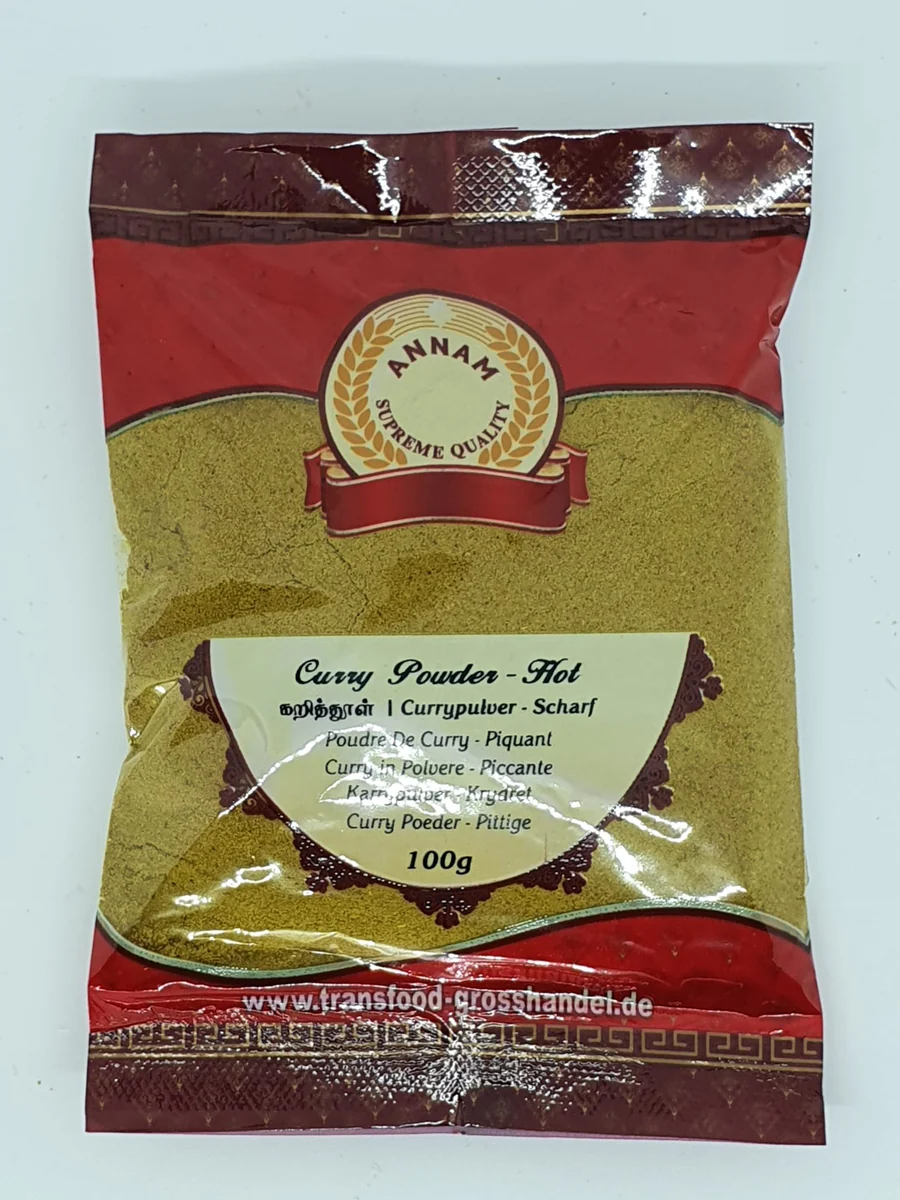 Annam Madras Curry Powder Hot 1kg  [12 x1kg]