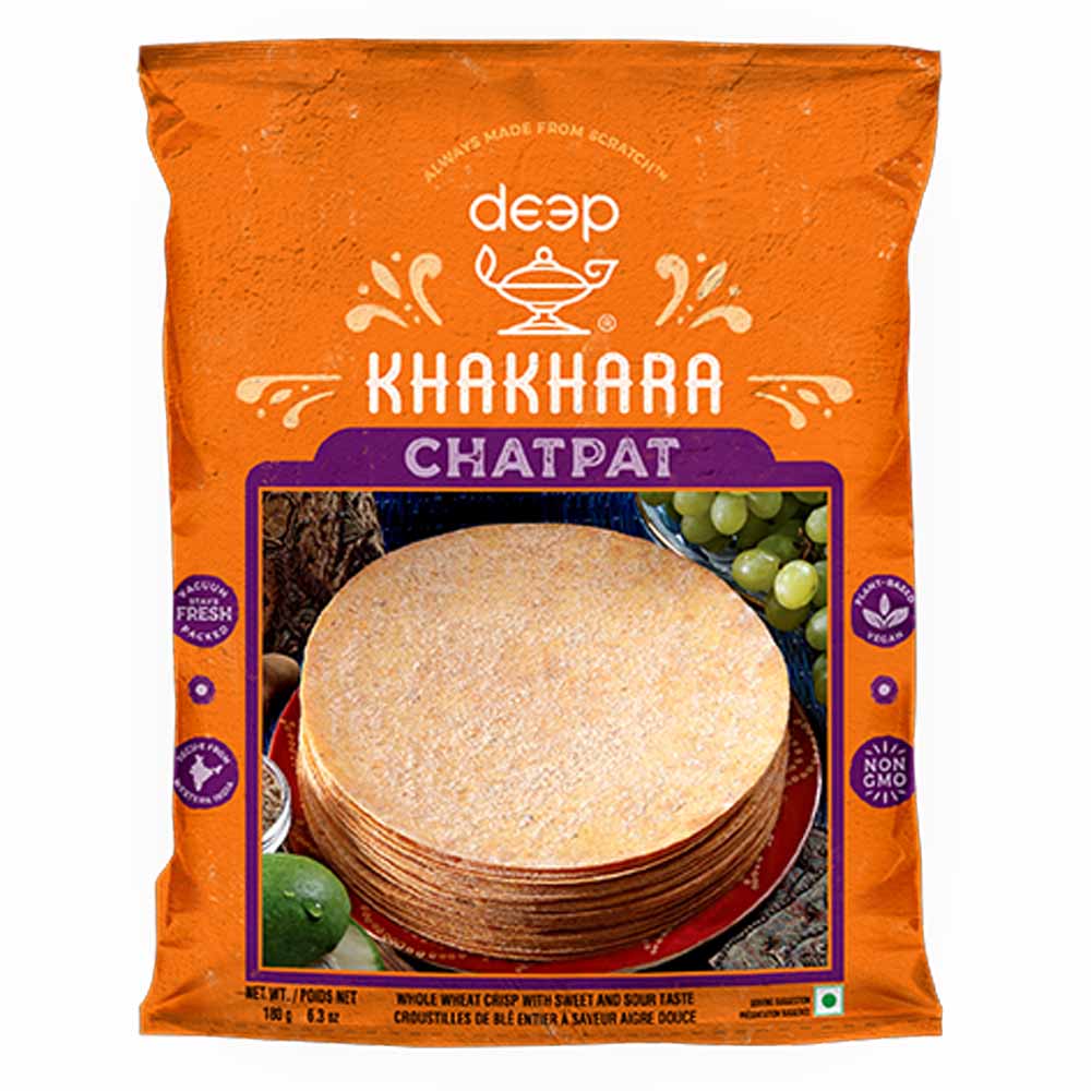 DEEP CHATPAT KHAKHARA [ 180 gm X 32 Pack]
