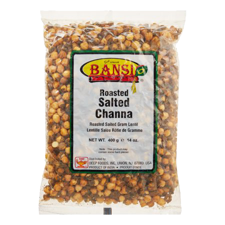 DEEP ROASTED SALTED CHANA [198 gm X 20 Pack]