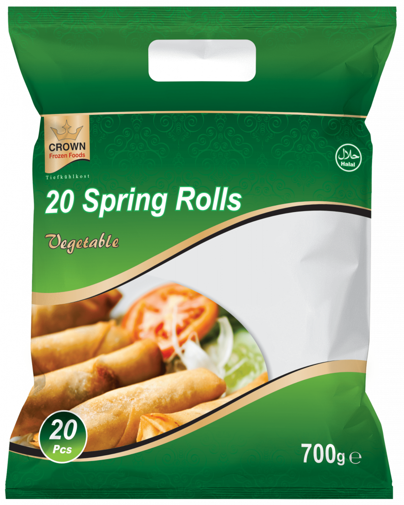 Crown Cheese Vegetable Roll [12 X 12 pcs]