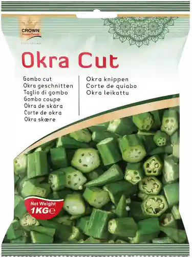 Crown Okra Cut [24 X 340 kg]