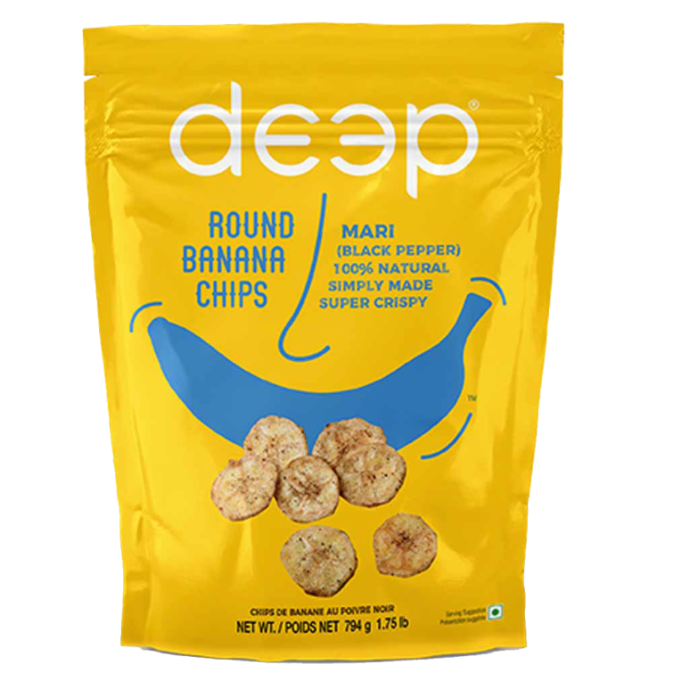 DEEP BANANA CHIPS ROUND - MARI -170g - [12 X 170g]