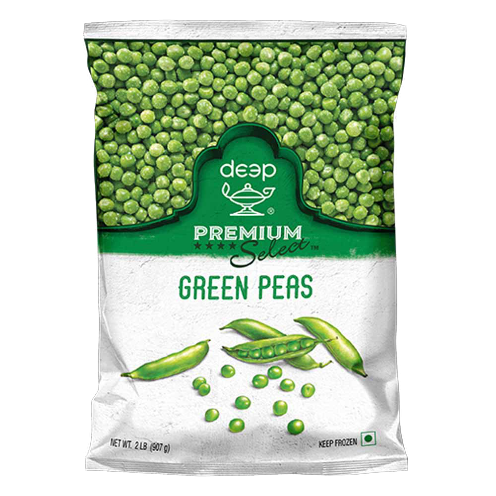 DEEP FRZ GREEN PEAS [ 908 gm X 12 ]