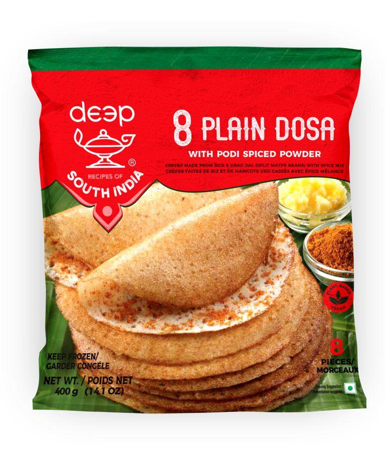 DEEP FRZ PLAIN DOSA - 8[ 400 gm X 24 ]