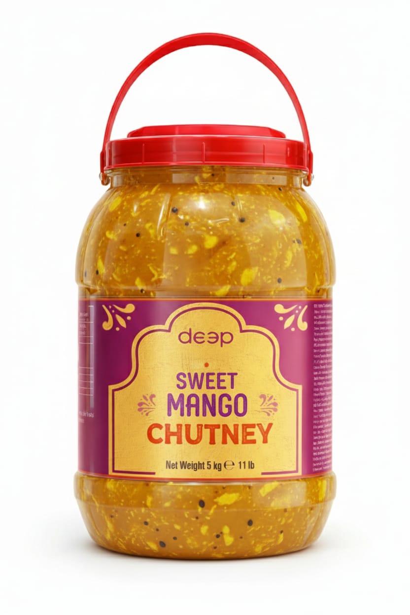 Deep MANGO CHUTNEY SWEET 5Kg - [4 X 5Kg]