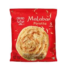 Deep Frz Malabar Porotta 5 Pcs. (350g X 12)