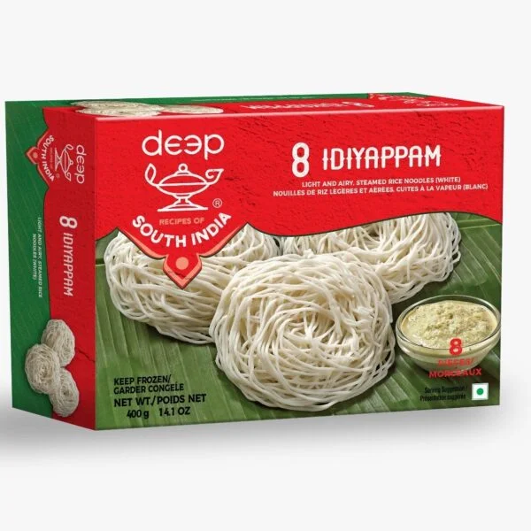 Deep Frz Idiyappam White (400g X 12)