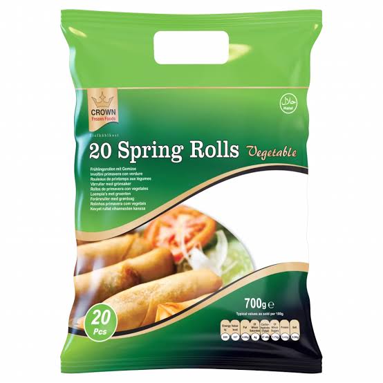 Crown Vegetable Roll [20 pcs X 15 pkts]