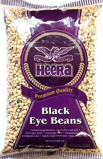 Heera Black Eye Beans[ 10 X 1Kg ]