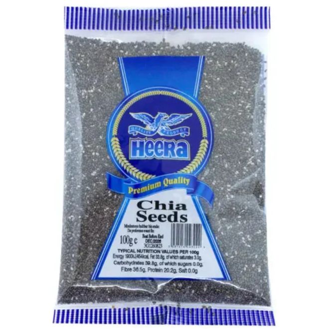Heera Chia Seeds 100g - [20 X 100g]