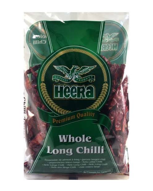 Heera Chilli Whole Long (6/60) [ 4X1KG ]