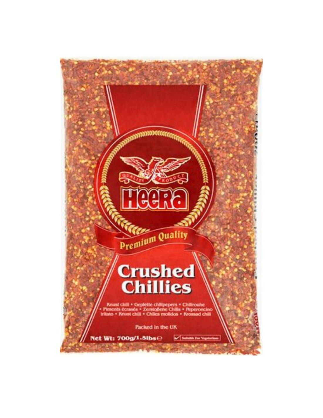 Heera Crushed Chilli (10/170) [6X700G ]