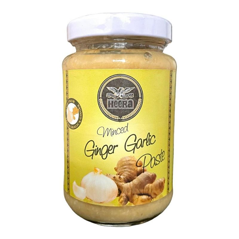 Heera Ginger - Garlic Puree (22)[ 12 X 210G ]