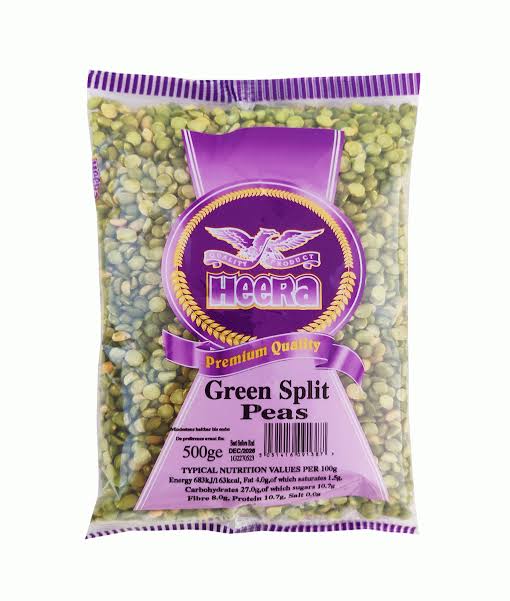 Heera Green Split Peas [ 20X500G ]