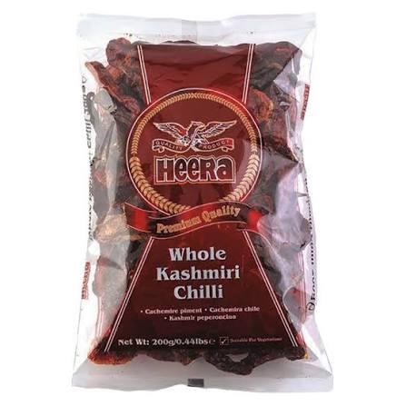 Heera Kashmiri Chilli Whole [ 6x200G ]