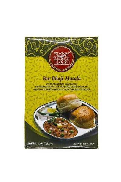 Heera Pav Bhaji Masala (6) [ 10X100G ]