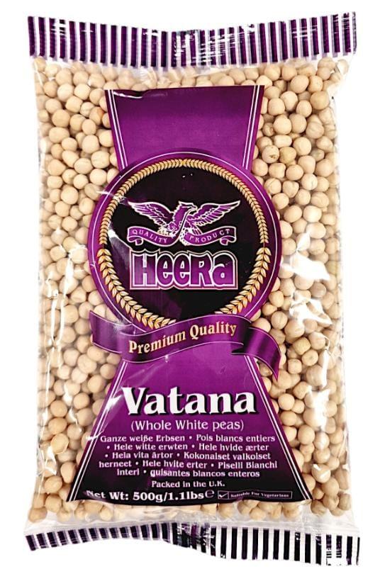 Heera Vatana White Peas (Whole Yellow Peas) 2Kg [6X2Kg]